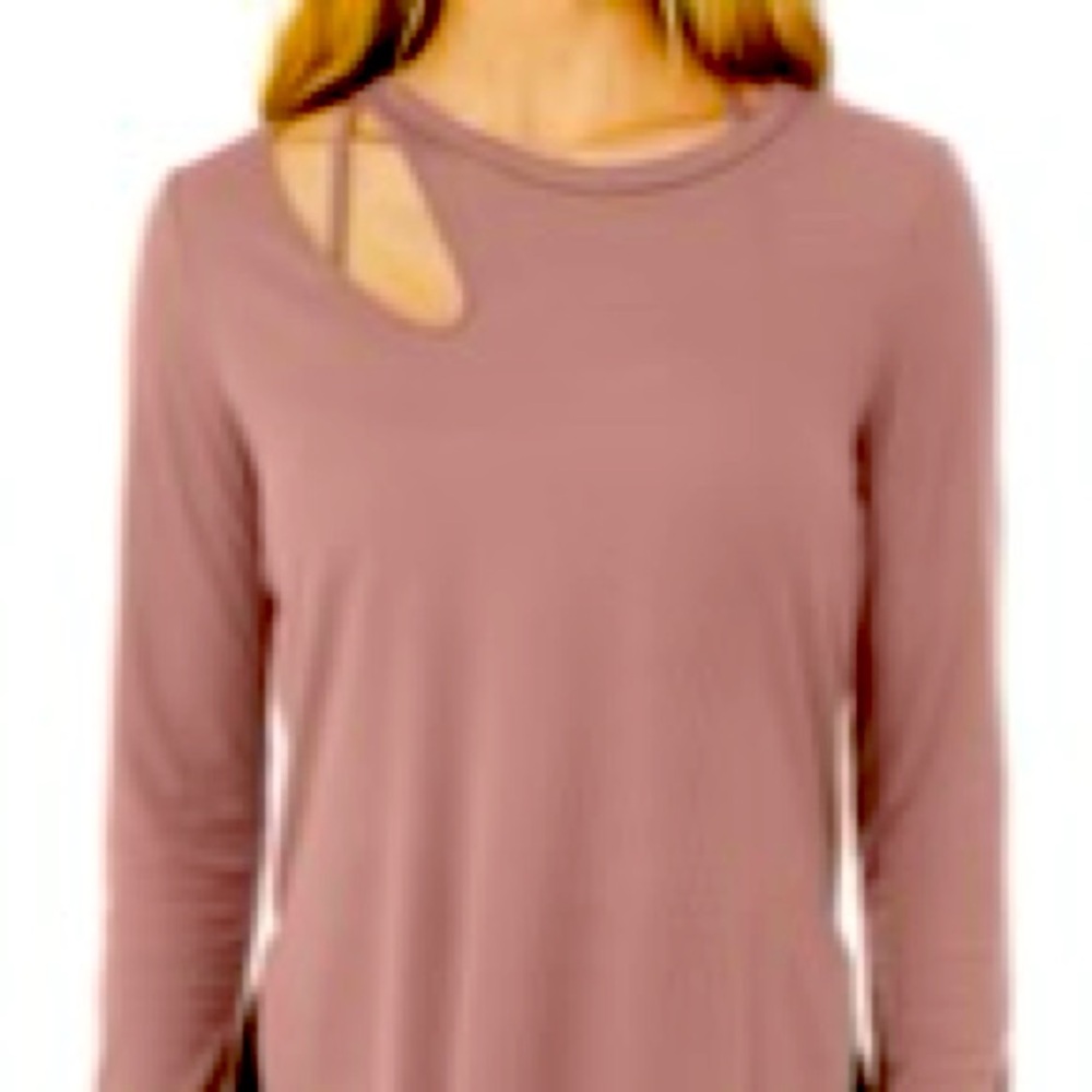 Alo Yoga Ribbed Peak Long Sleeve
Color: Woodrose Large